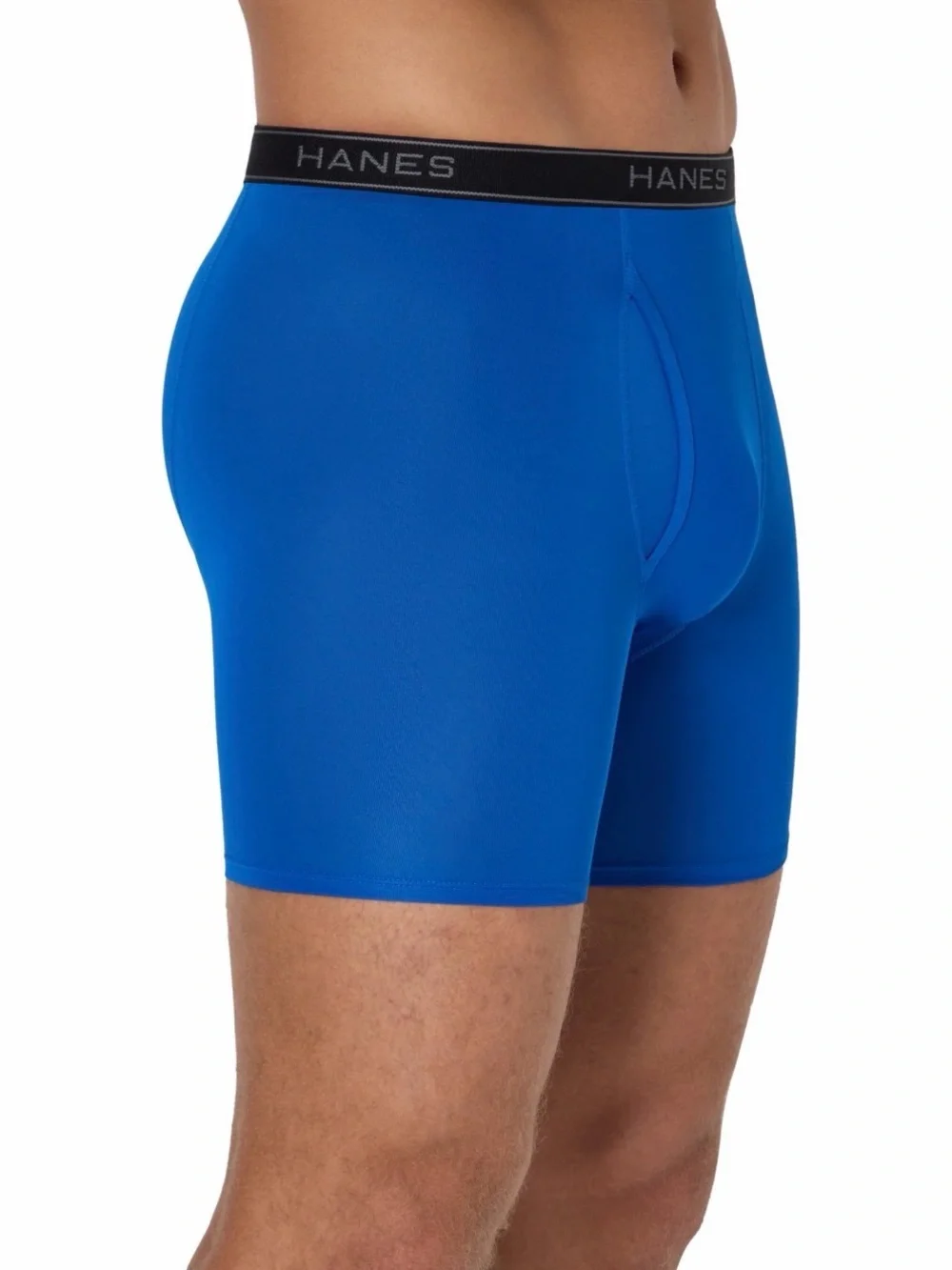 💜Hanes Men's Performance Boxer Brief Underwear Pack,Stretch,6Pack SizeSmall28-30